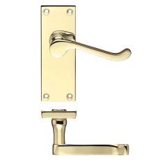 Zoo ZOOPR022EB Victorian Scroll Latch Set EB