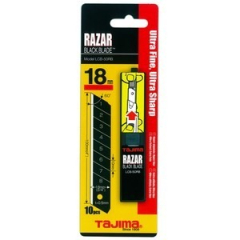 Tajima Razor Black 18mm Snap-Off Blades Pack of 10