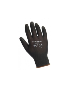 Black Nylon PU Gloves - Various Sizes