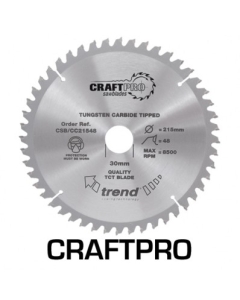 Trend TRECSB/CC30548 Craft Saw Blade CrossCut 305mm x 48 Teeth x 30mm