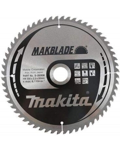 Makita B09008 TCT Blade MakBlade 250x30mm 60 Tooth