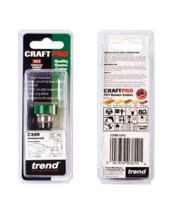 Trend TREC209X1/4TC CRAFTPRO Intumescent Cutter Set 10mm x 24mm