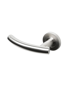 Consort CH799SSS Reverse Arch Lever On 8mm Sprung Rose Satin Stainless Steel SSS