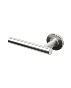 Consort CH899PSS T Shape Lever On 8mm Sprung Rose Polished Stainless PS