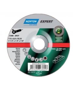 Norton 66252835453 Expert Stone Grinding Disc 125x6.0x22.23