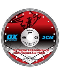 OX 2CM-300/20 Pro 2CM Porcelain Blade 300x20mm