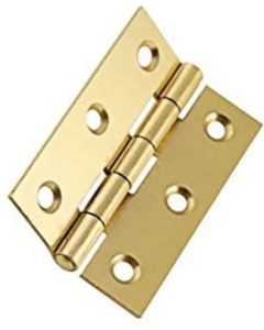 Perry 183850EB Light Butt Hinge 50mm-Electro Brassed EB