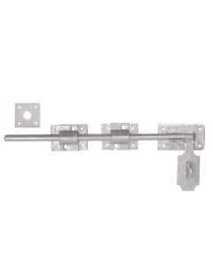 Perry 336450GALV 450mm Lockable Surface Bolt Galv